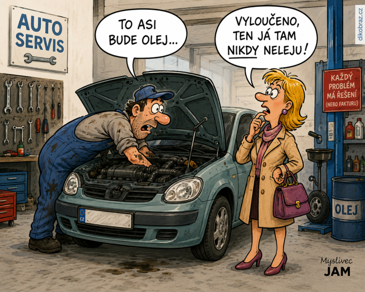 Jan Antonín Myslivec vtipy č. - 