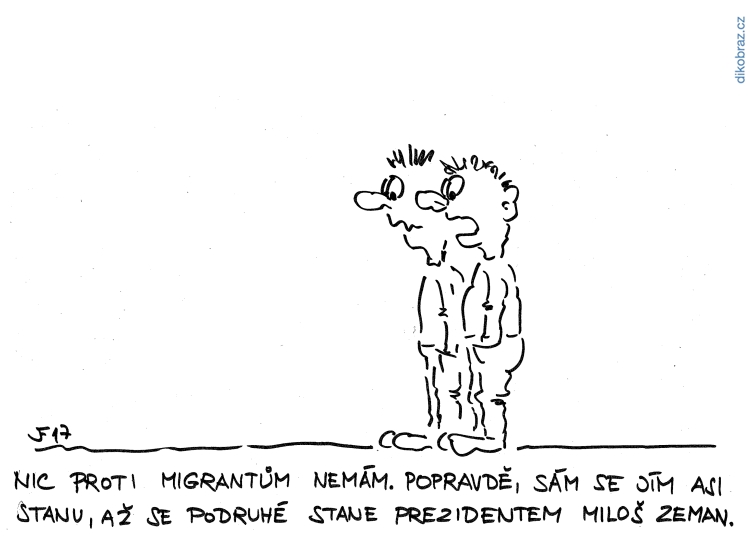 Jan Felger vtipy č. - Prezidentské volby 2018