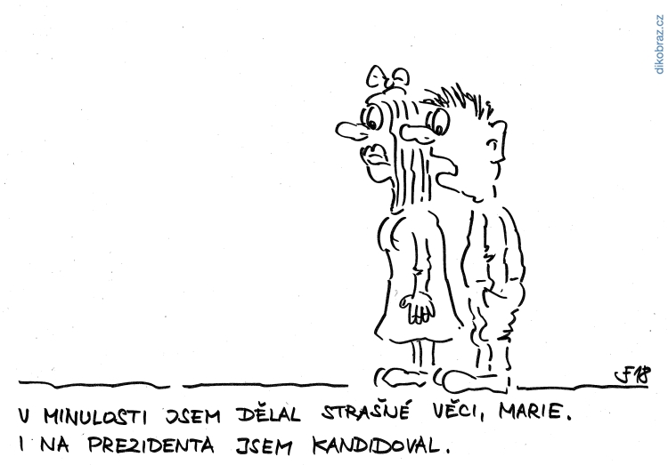 Jan Felger vtipy č. - Prezidentské volby 2018