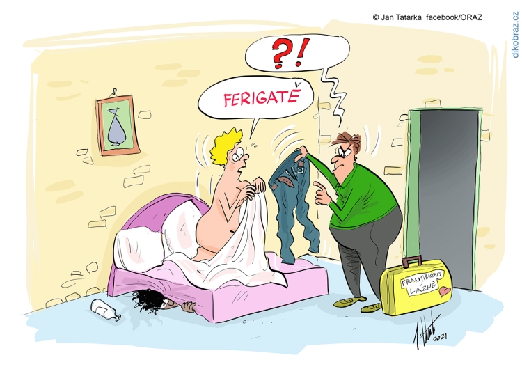 Jan Tatarka vtipy č.35463 - Ferigate