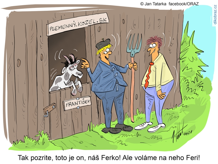 Jan Tatarka vtipy č.35930 - Dominik Feri