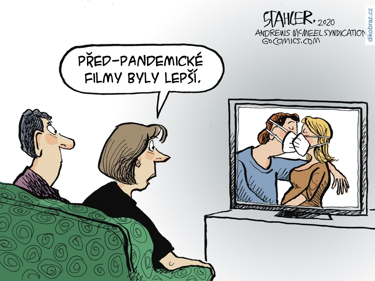 Jeff Stahler vtipy č.8752 - Koronavirus