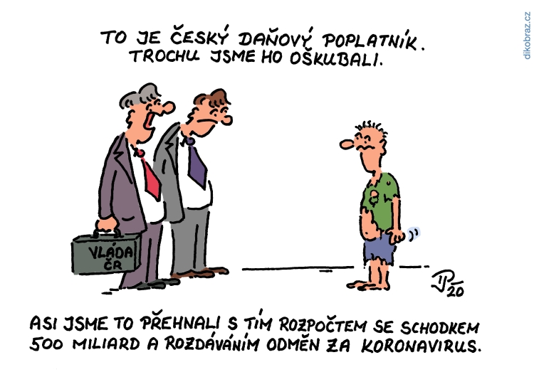 Jiří Pirkl vtipy č.9460 - Domácí politika 2020