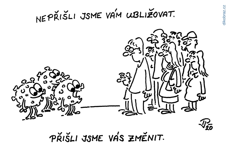 Jiří Pirkl vtipy č.16691 - Koronavirus