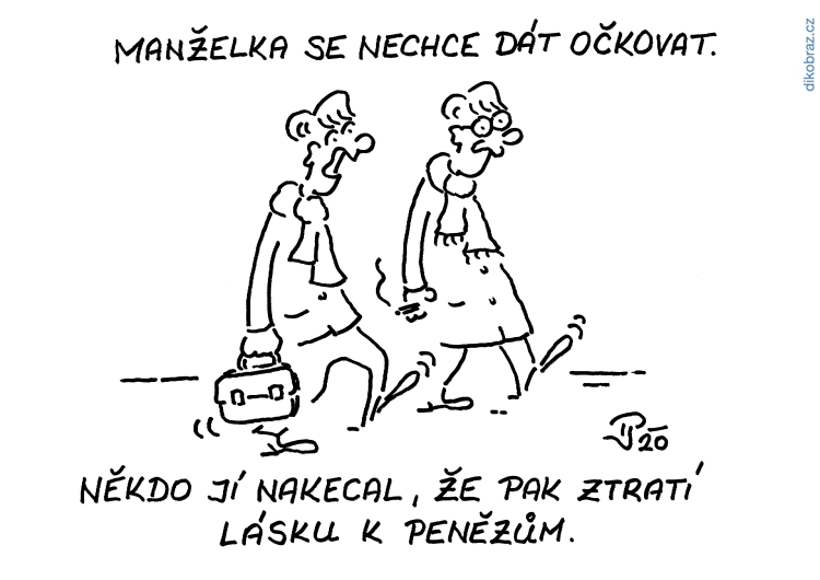 Jiří Pirkl vtipy č.26276 - Očkování proti koronaviru