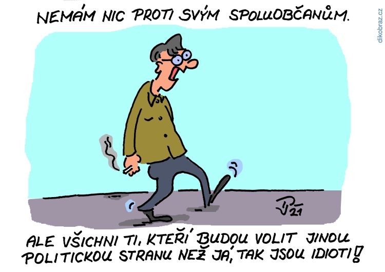 Jiří Pirkl vtipy č.39333 - Volby 2021 ČR