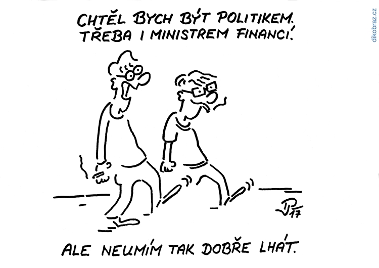 Jiří Pirkl vtipy č. - Domácí politika 2017
