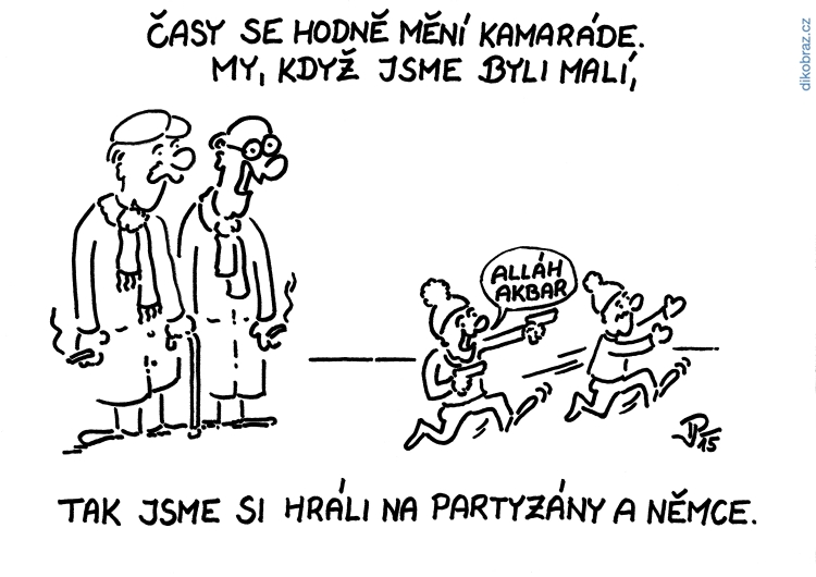 Jiří Pirkl vtipy č.5566 - Terorismus 2017