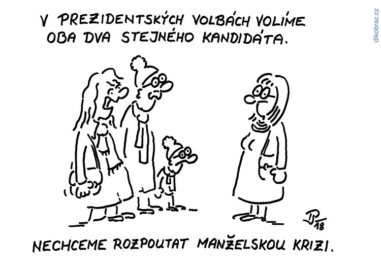 Jiří Pirkl vtipy č. - Prezidentské volby 2018