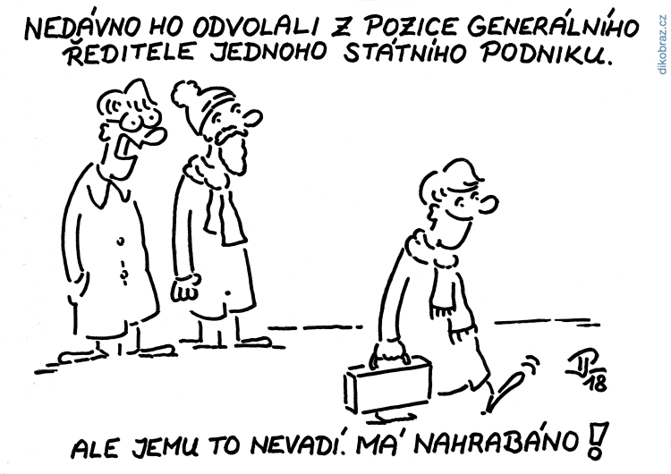 Jiří Pirkl vtipy č. - Domácí politika 2018