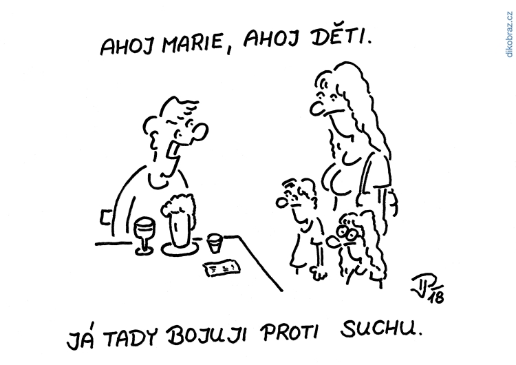 Jiří Pirkl vtipy č. - Sucho 2018