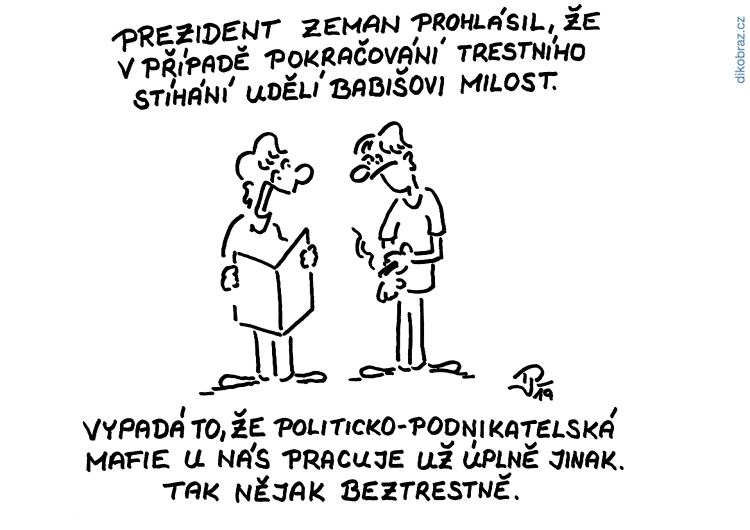 Jiří Pirkl vtipy č.7246 - Domácí politika 2019