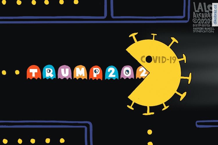 Lalo Alcatraz vtipy č. - Přístup Trumpa během koronaviru