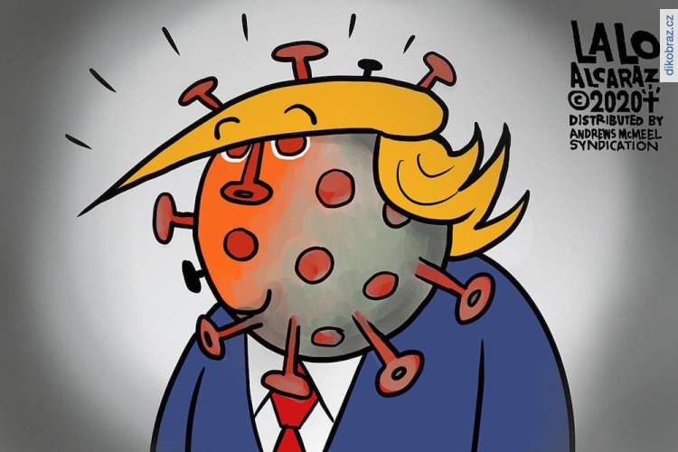 Lalo Alcatraz vtipy č.15209 - Trump má Koronavirus