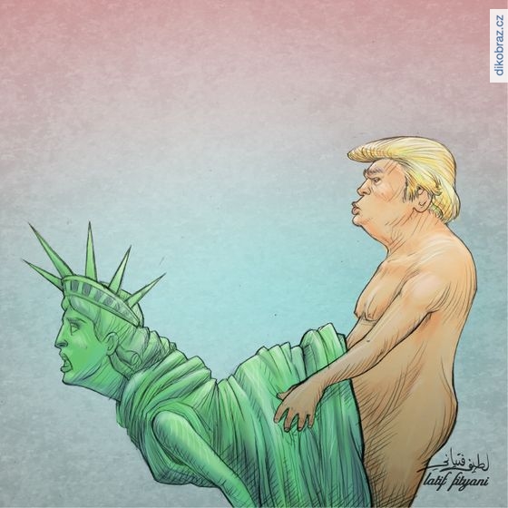 Latif Fityani vtipy č.4224 - Trump Prezidentem USA