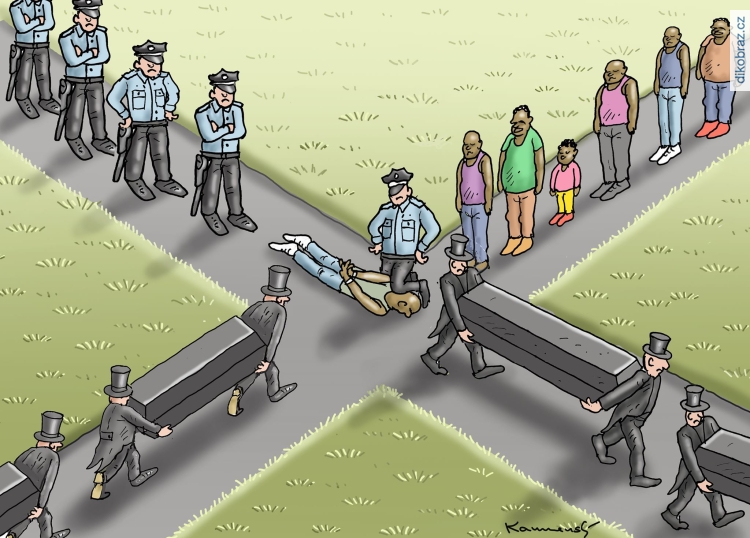 Marian Kamensky vtipy č.8943 - Vražda George Floyda
