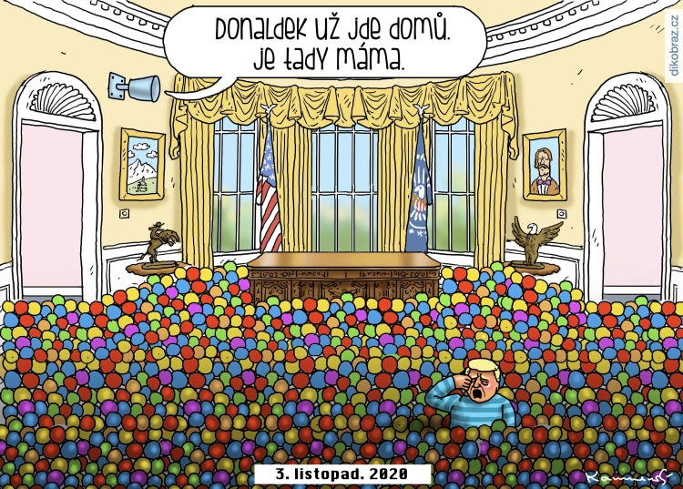 Marian Kamensky vtipy č.9635 - Americké volby 2020