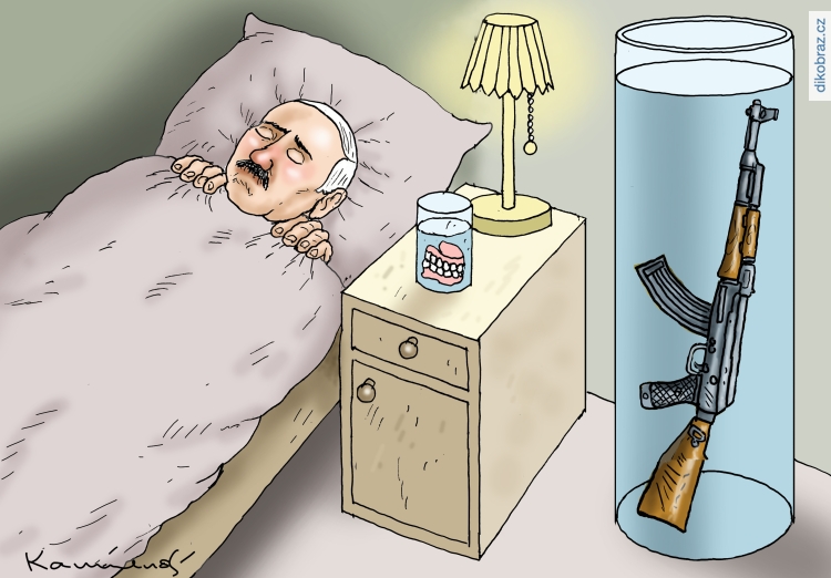 Marian Kamensky vtipy č.10347 - Běloruské volby 2020