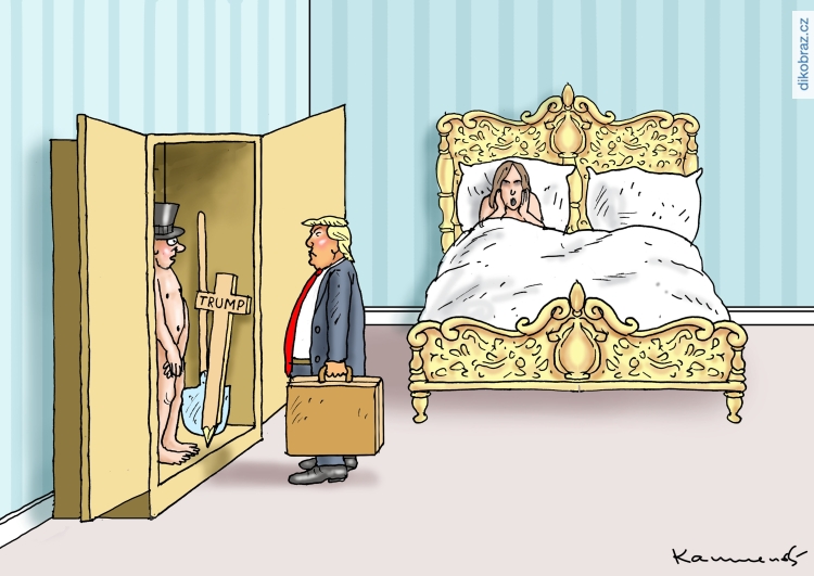 Marian Kamensky vtipy č.15774 - Trump má Koronavirus