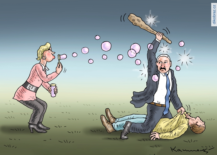 Marian Kamensky vtipy č.16359 - Běloruské volby 2020