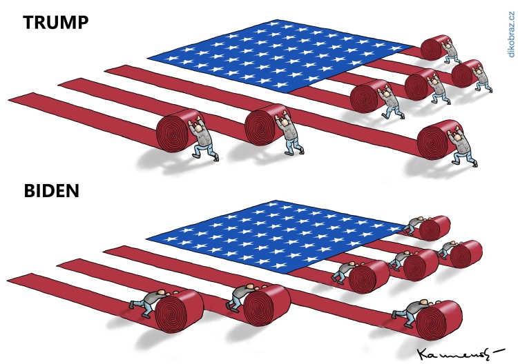 Marian Kamensky vtipy č.20702 - Americké volby 2020