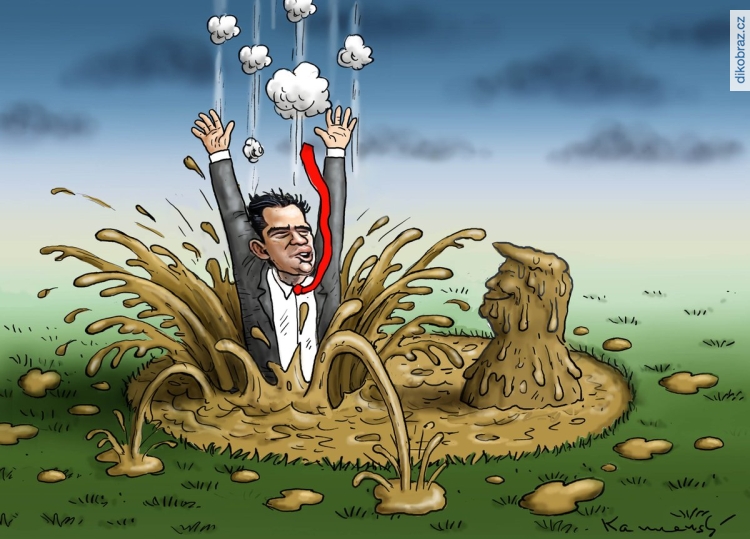 Marian Kamensky vtipy č. - Trumpova ruská krize