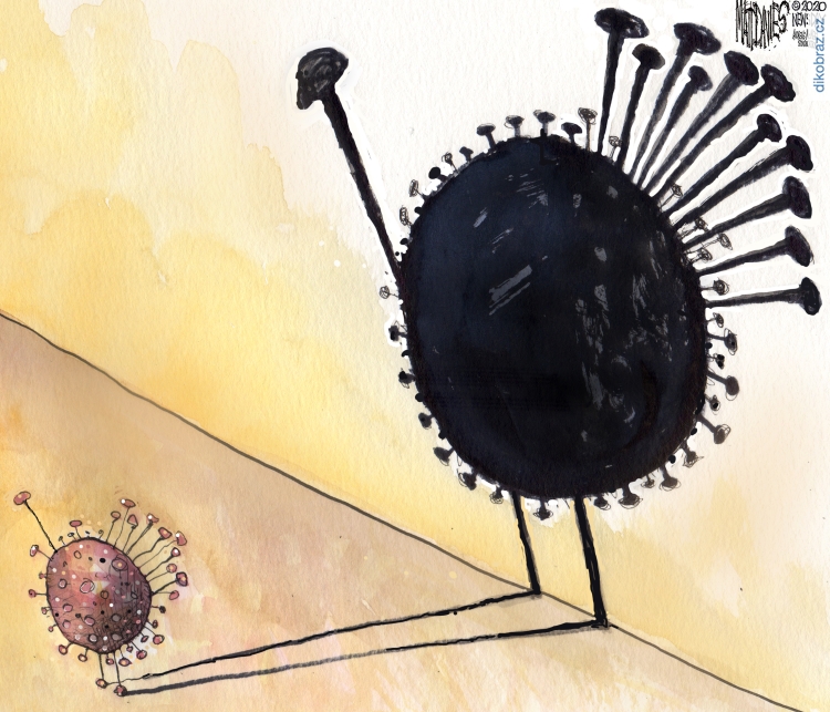 Matt Davies vtipy č.22929 - Koronavirus