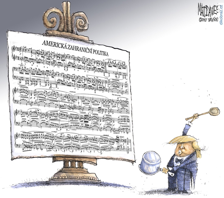 Matt Davies č. - Zákaz muslimů do USA