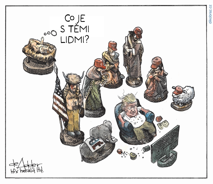 Michael De Adder vtipy č.54570 - Trump Prezidentem USA