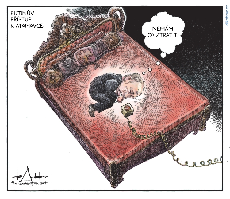 Michael De Adder vtipy č.56389 - Ruská invaze na Ukrajinu