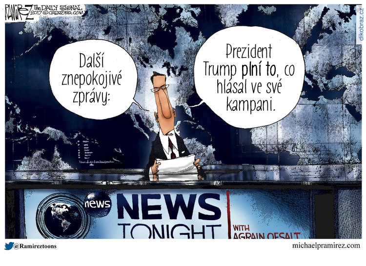 Michael Ramirez č. - Trumpovy reformy