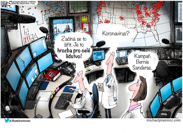 Michael Ramirez vtipy č.7837 - Americké volby 2020