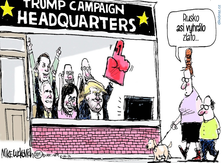 Mike Luckovich č.3962 - Americké volby 2016