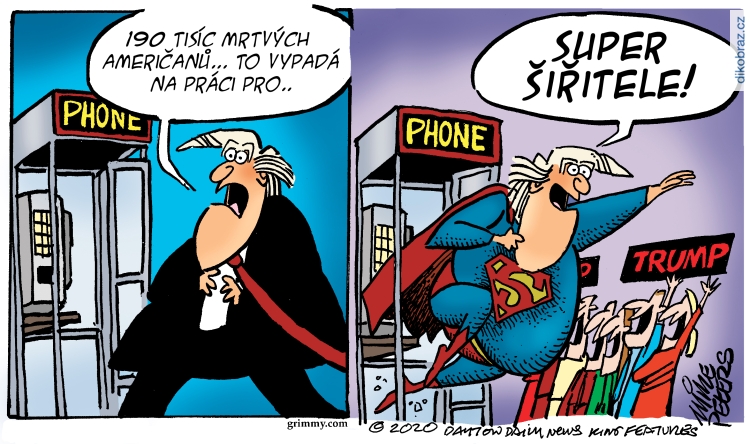 Mike Peters vtipy č.10475 - Americké volby 2020