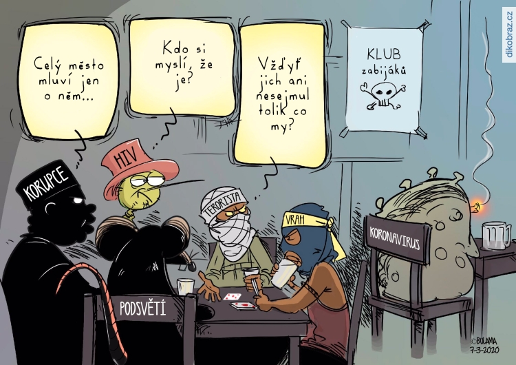Mustapha Bulama vtipy č.7927 - Koronavirus