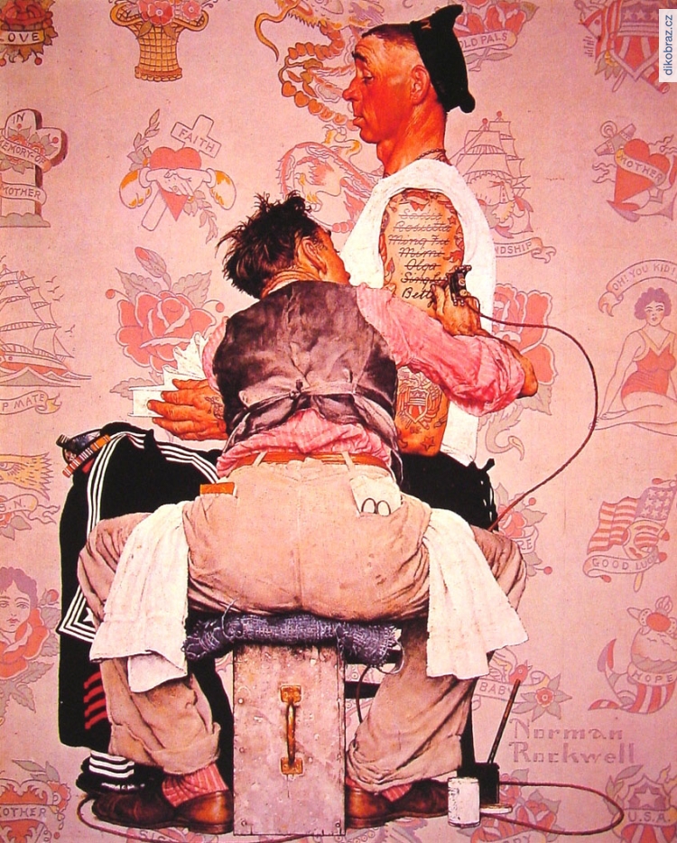 Norman Rockwell - Norman Rockwell vtipy č.1723 -