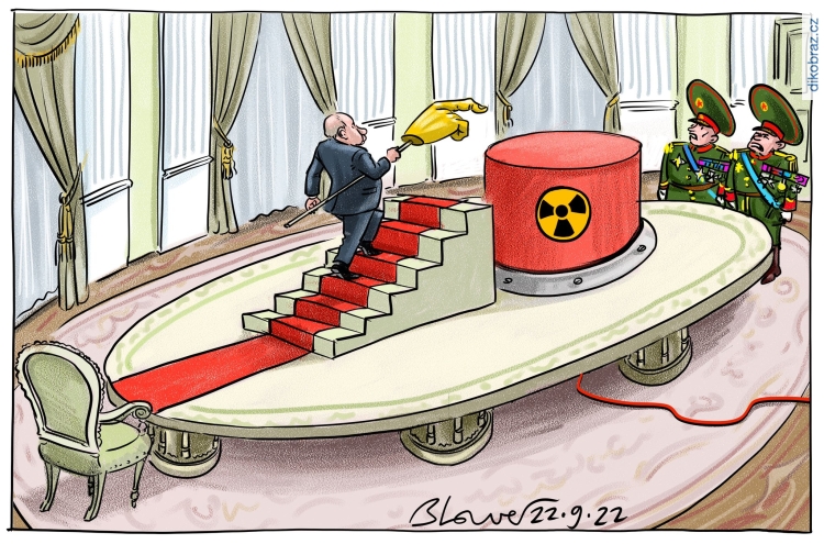 Patrick Blower vtipy č.54904 - Ruská invaze na Ukrajinu