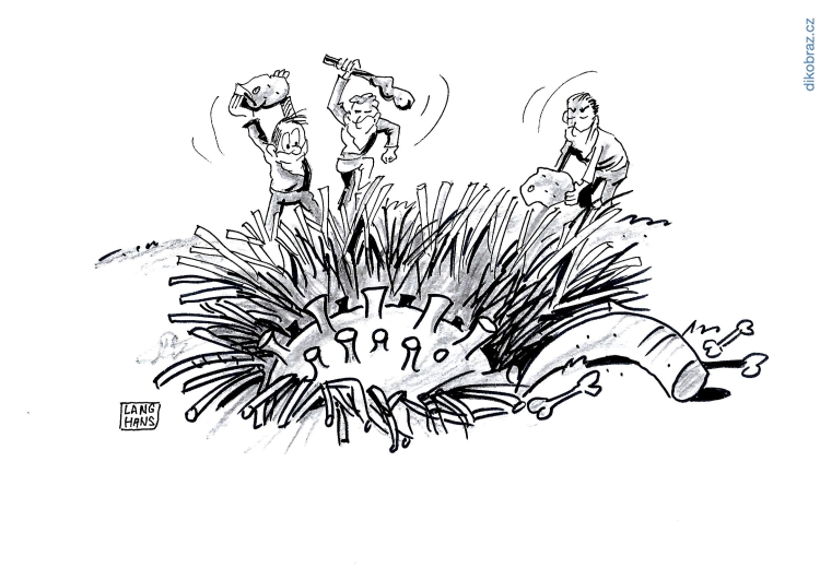 Pavel Langhans vtipy č.8273 - Koronavirus