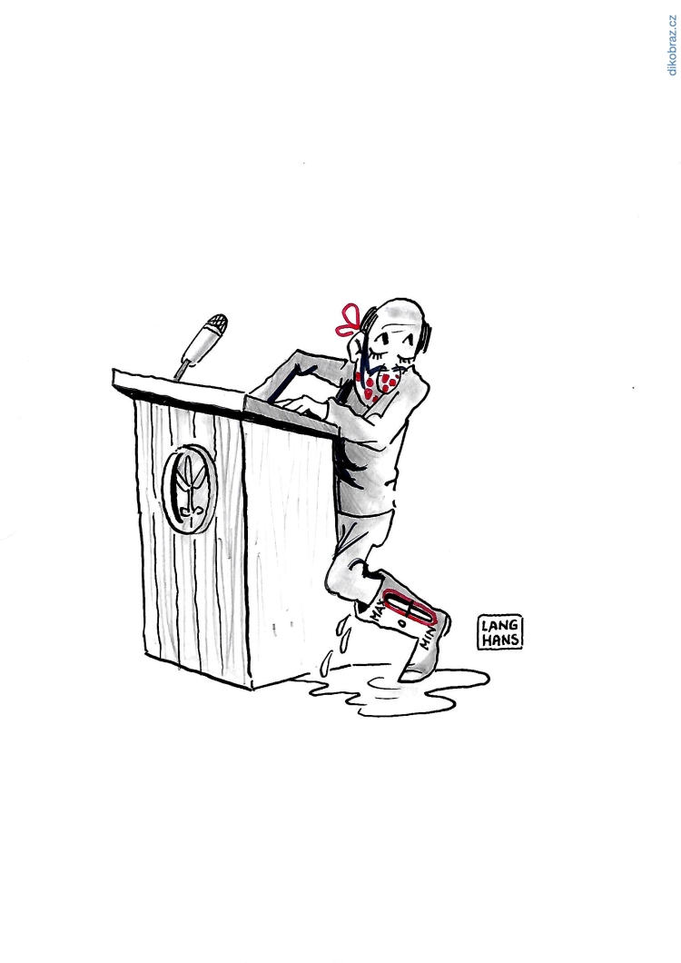 Pavel Langhans vtipy č.8358 - Politický boj během koronaviru