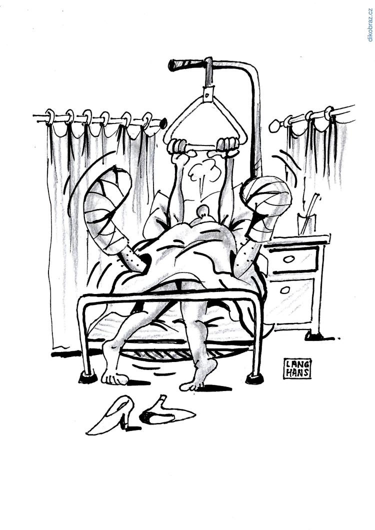 Pavel Langhans vtipy č. - Zmírňování karantény