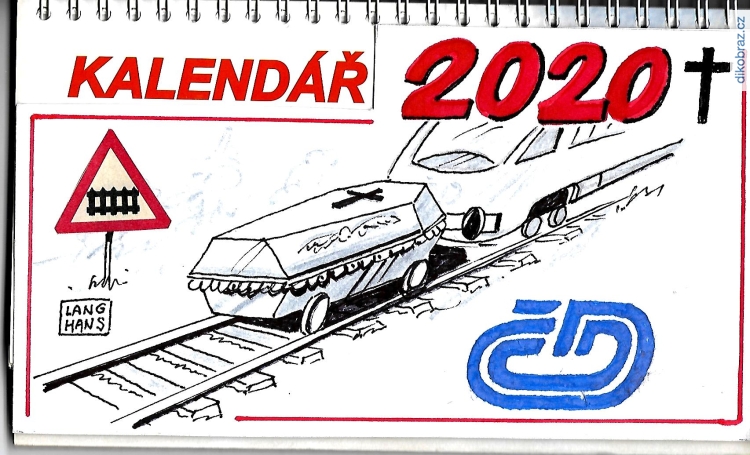 Pavel Langhans vtipy č.9850 - Krize Českých Drah