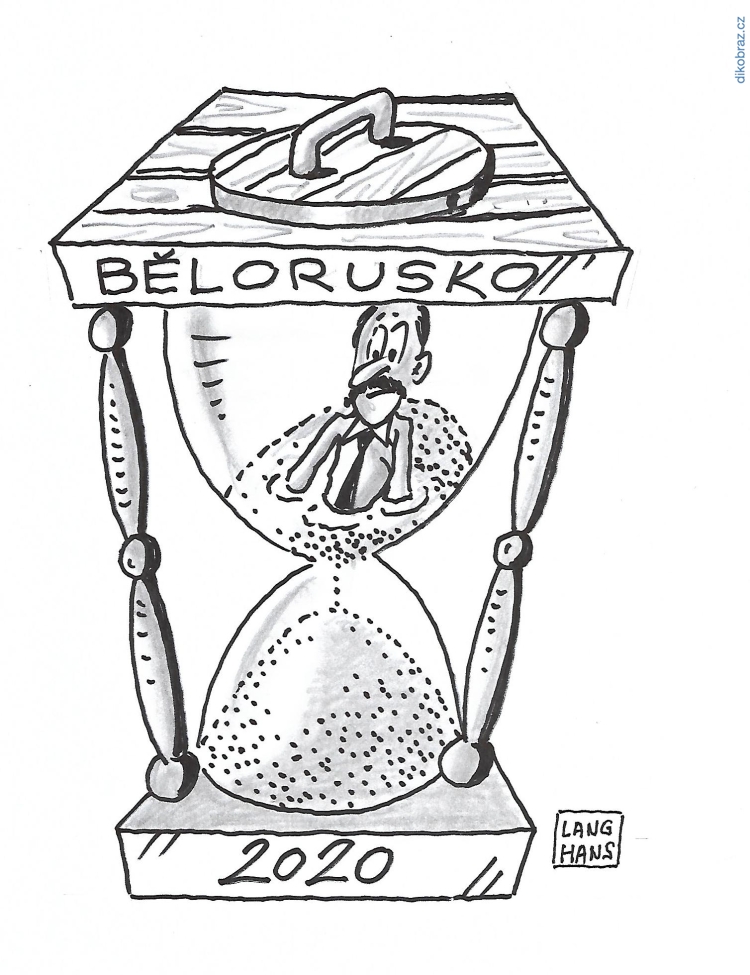 Pavel Langhans vtipy č.10037 - Běloruské volby 2020