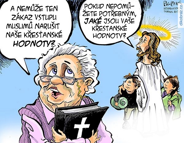 Phil Hands č. - Zákaz muslimů do USA
