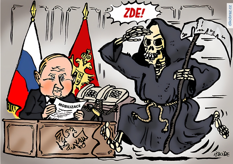 Placide vtipy č.55006 - Ruská invaze na Ukrajinu