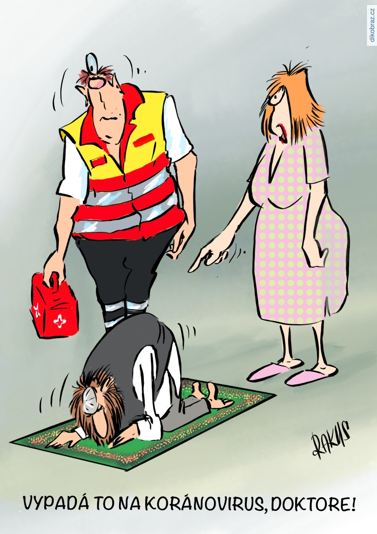 Radovan Rakus vtipy č.19928 - Koronavirus