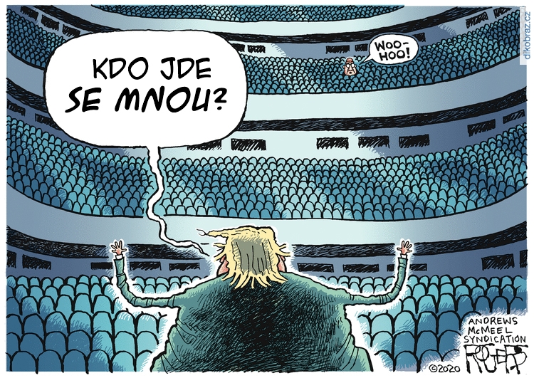 Rob Rogers vtipy č.9191 - Americké volby 2020