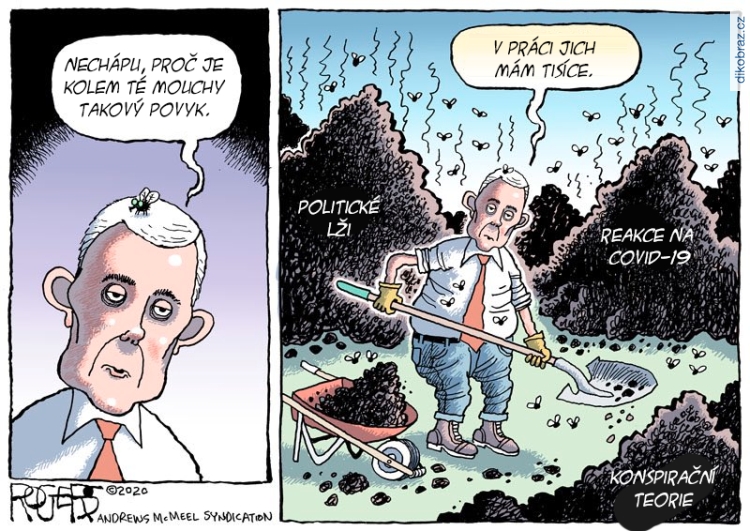 Rob Rogers vtipy č.16055 - Americké volby 2020