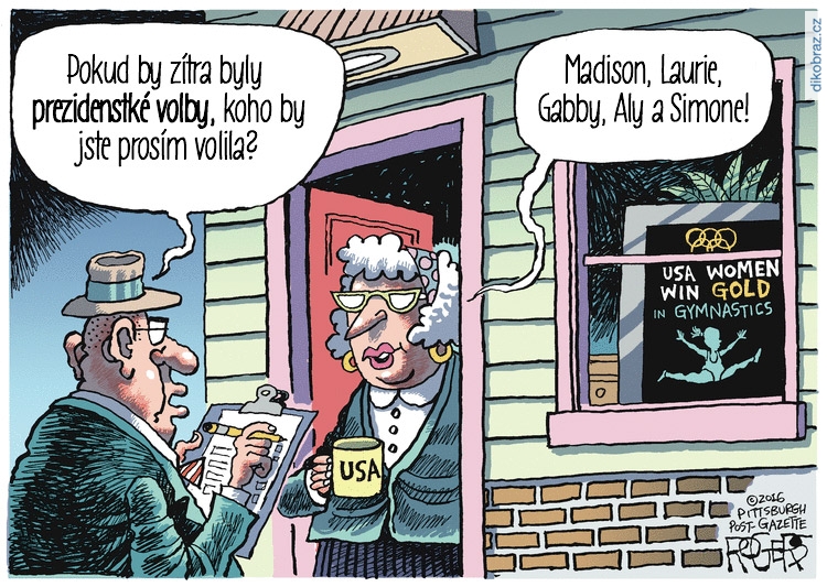 Rob Rogers č.3942 - Americké volby 2016