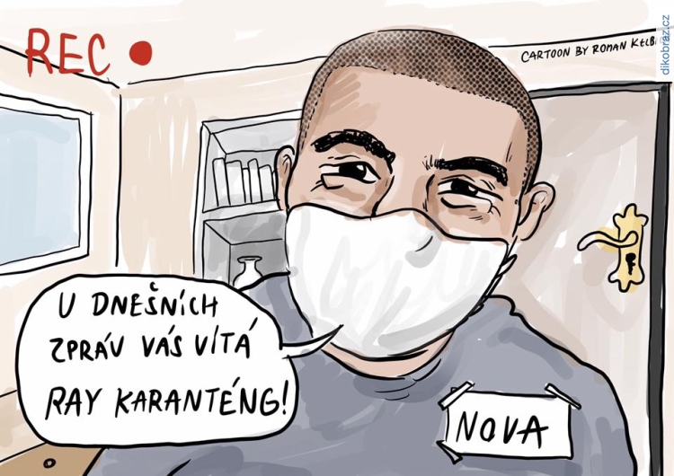 Roman Kelbich vtipy č.7948 - Povinné nošení roušek