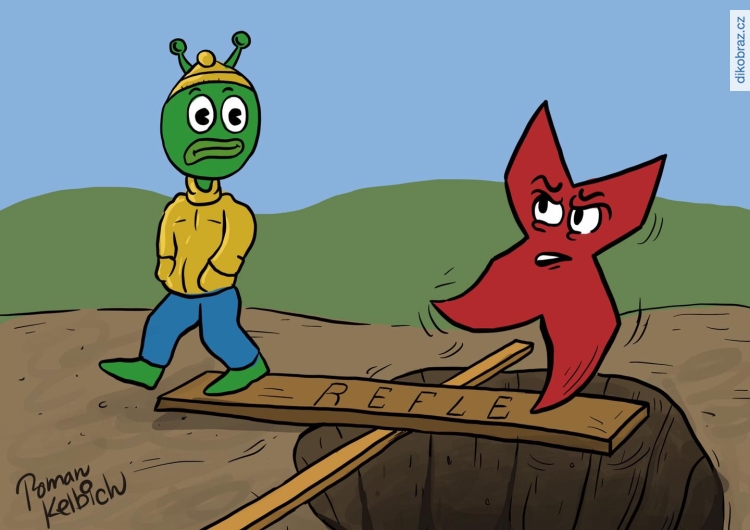Roman Kelbich vtipy č.55391 - Zelený Raul končí po 28 letech